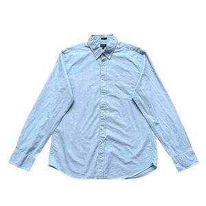 🔃J. Crew Men’s Blue Long Sleeve Button Down Dress Shirt